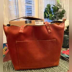 Sienna Large Zipper Tote Bag Portland Leather Goods